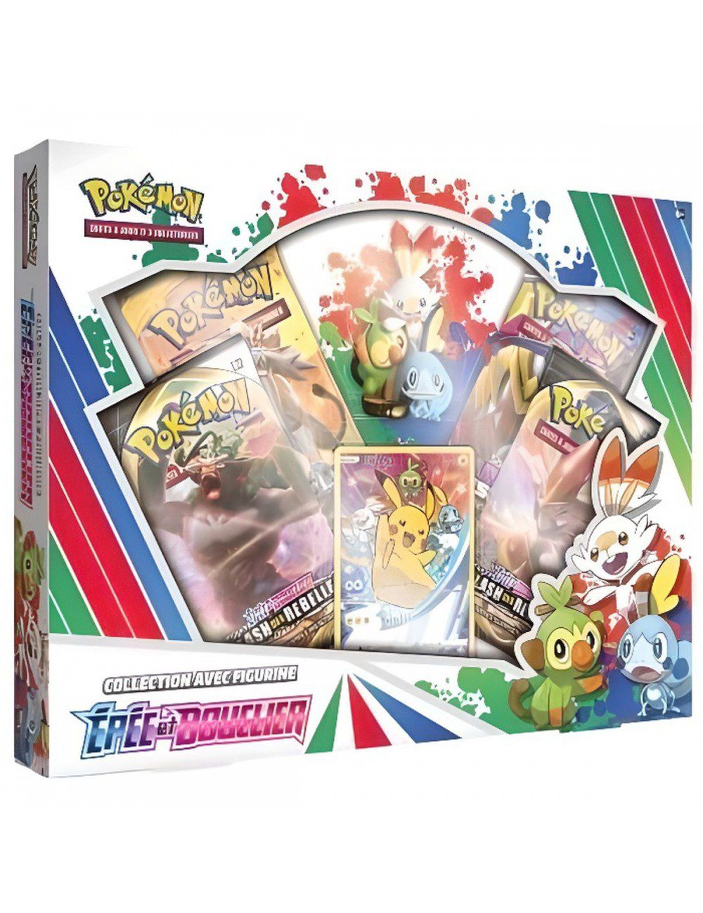 COFFRET ÉPÉE BOUCLIER COLLECTION AVEC FIGURINE