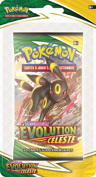 BOOSTER SOUS BLISTER POKÉMON EVOLUTION CÉLESTE EB07 FR