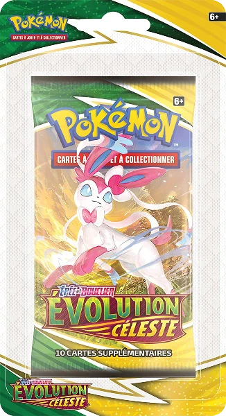 BOOSTER SOUS BLISTER POKÉMON EVOLUTION CÉLESTE EB07 FR