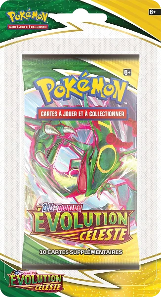 BOOSTER SOUS BLISTER POKÉMON EVOLUTION CÉLESTE EB07 FR