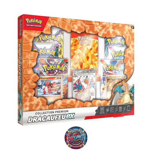 Coffret Premium Dracaufeu EX - Écarlate et Violet EV3 🇫🇷