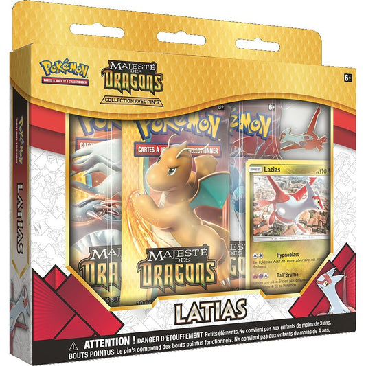 Coffret - SL7.5 - Collections avec pin’s Majesté des Dragons – Latias 🇫🇷