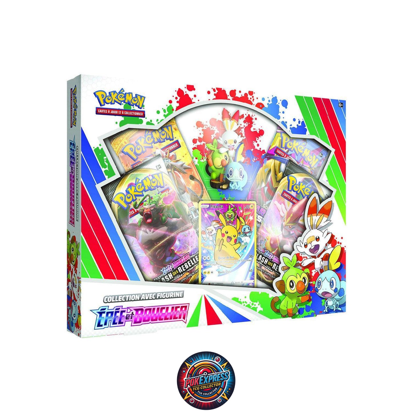 COFFRET ÉPÉE BOUCLIER COLLECTION AVEC FIGURINE